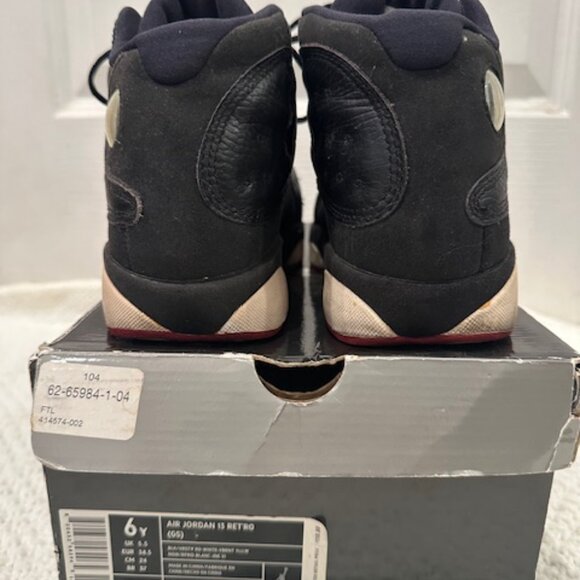 Nike Air Jordan 13 Retro GS Black/Red – 6Y / Women’s 7.5 – W/ Box - Picture 5 of 7